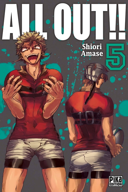 Couverture ebook de All Out!! T05, de Shiori Amase
