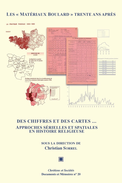 Couverture ebook de Les « Matériaux Boulard » trente ans après. Des chiffres et des cartes..., de
