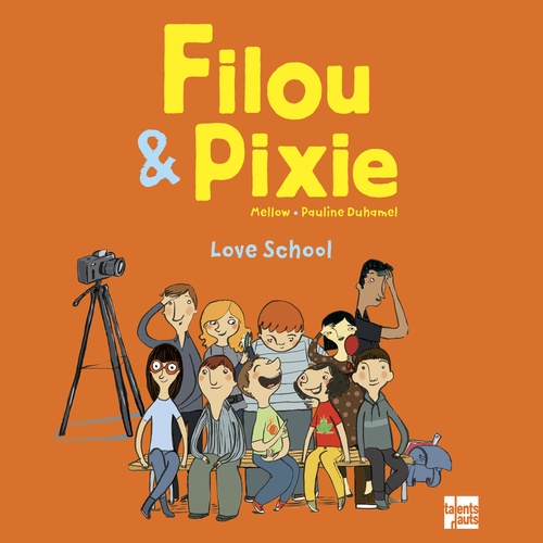 audiobook cover of Filou & Pixie - Love School, by Mellow