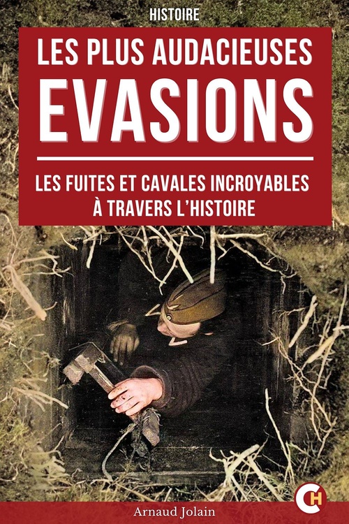 ebook cover of Les plus audacieuses évasions, by Arnaud Jolain