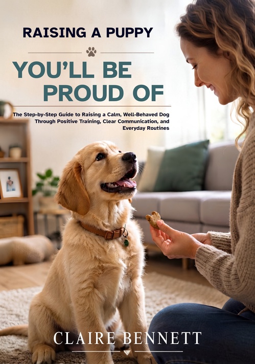 ebook cover of Raising a Puppy You'll Be Proud Of, by Claire Bennett