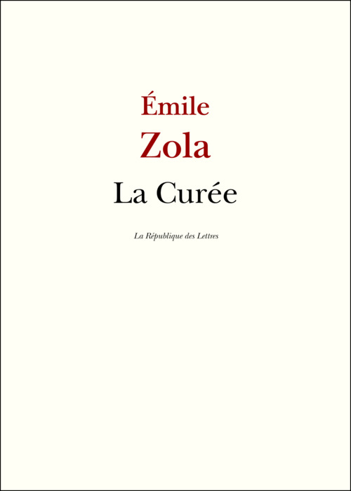 Couverture ebook de La Curée, de Émile Zola