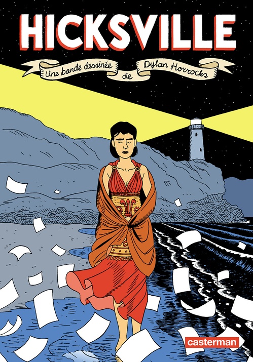 ebook cover of Hicksville, by Dylan Horrocks