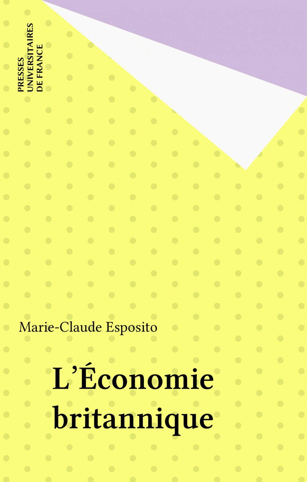 ebook cover of L'Économie britannique, by Marie-claude Esposito