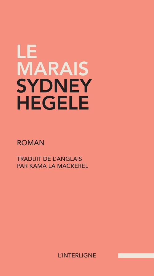 Couverture ebook de Le marais, de Sydney Hegele