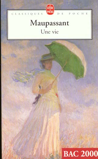 Couverture ebook de Une vie, de Guy de Maupassant