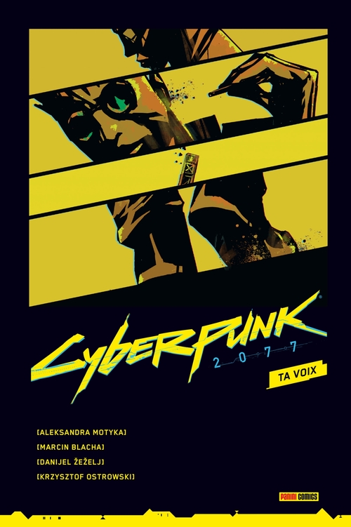 ebook cover of Cyberpunk 2077: Ta voix, by Aleksandra Motyka, Marcin Blacha