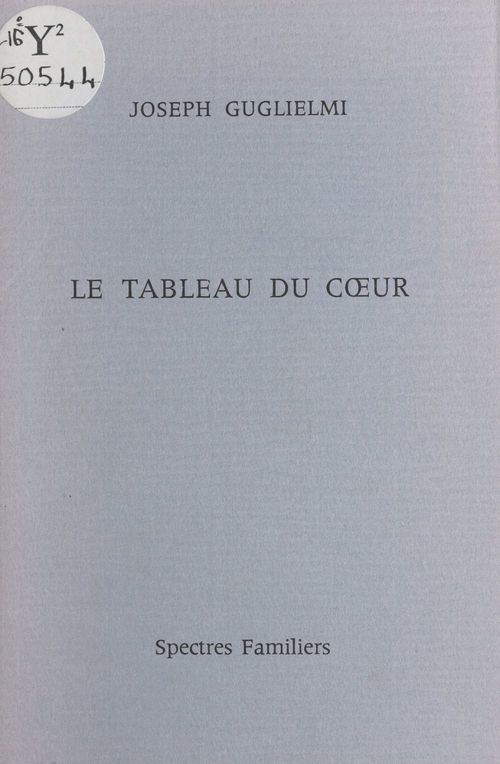 ebook cover of Le tableau du coeur, by Joseph Guglielmi