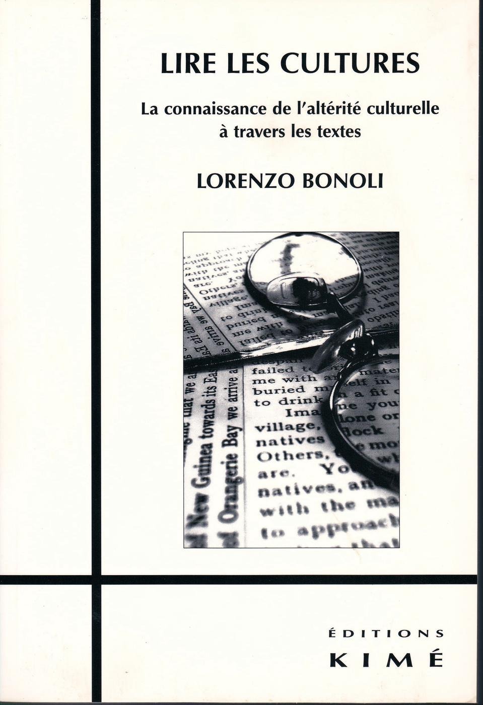 ebook cover of LIRE LES CULTURES, by Lorenzo Bonoli