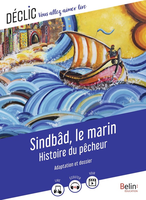 Couverture ebook de Sindbâd le marin, Histoire du Pêcheur, de Antoine Galland
