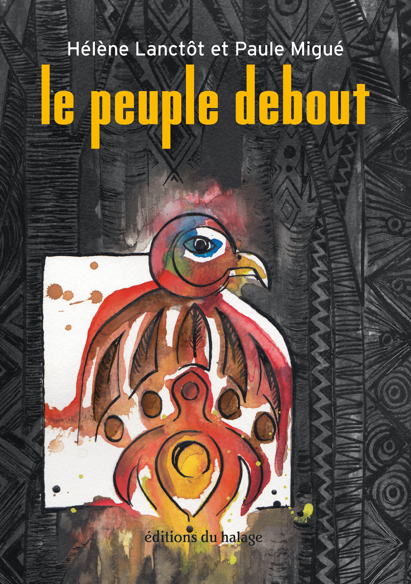 Couverture ebook de Le peuple debout, de Helene Lanctot, Paul Migue