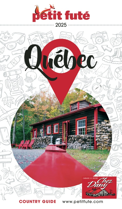 Couverture ebook de Guide Québec 2025 Petit Futé, de Collectif petit futé