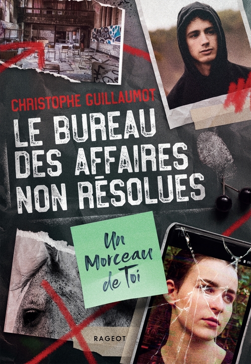 Couverture ebook de Le Bureau des Affaires non résolues  - Un morceau de toi, de Christophe Guillaumot