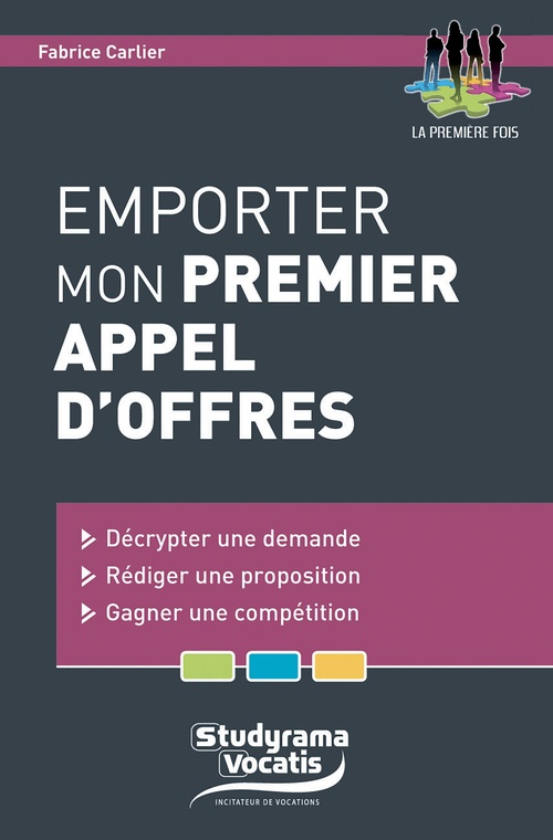 ebook cover of Emporter mon premier appel d'offres, by Fabrice Carlier