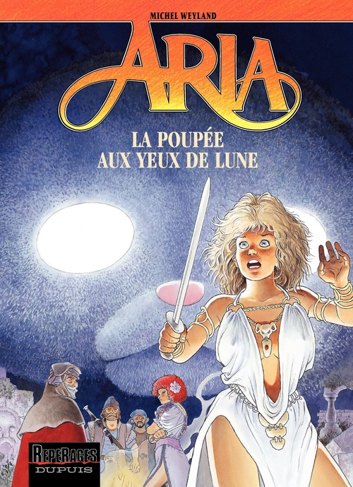 Couverture ebook de Aria - Tome 29 - La poupée aux yeux de lune, de Michel Weyland