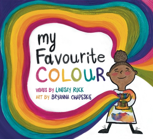 ebook cover of My Favourite Colour, by Lindsay Ruck