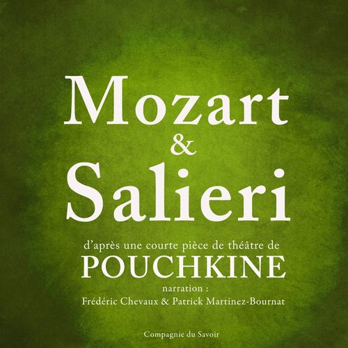 Couverture audiobook de Mozart & Salieri, de Alexandre Pouchkine