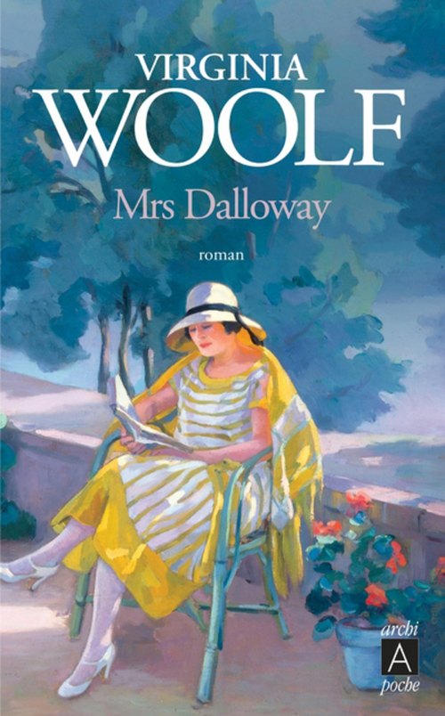 ebook cover of Mrs Dalloway, by Virginia Woolf