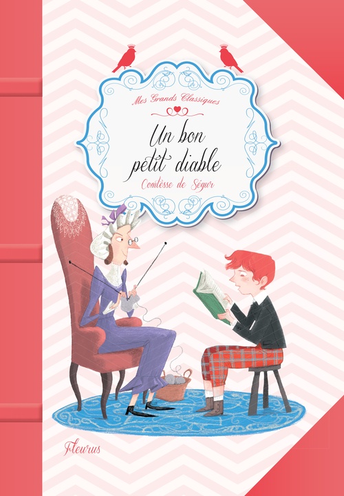 Couverture ebook de Un bon petit diable, de Comtesse de Ségur, Pauline Duhamel