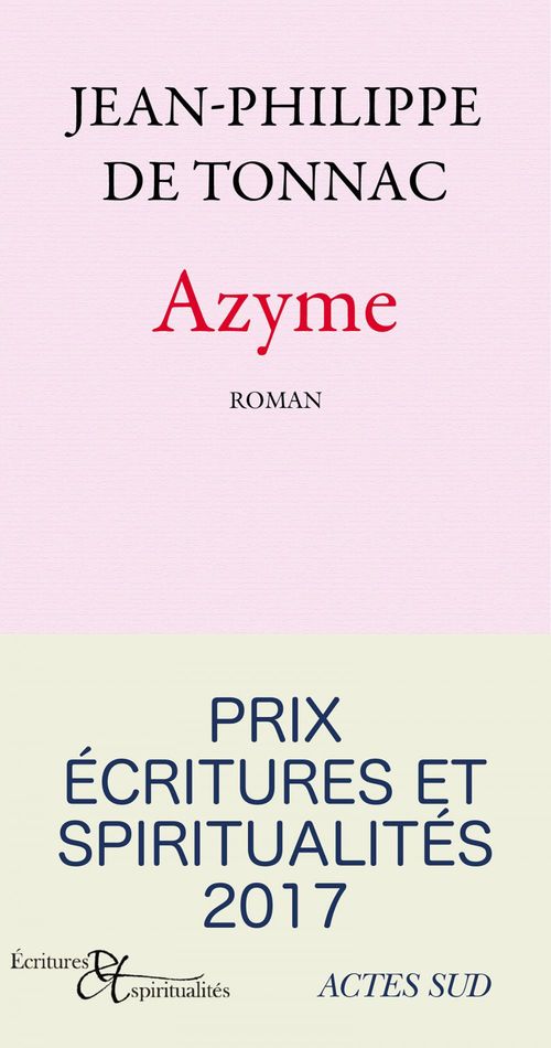 Couverture ebook de Azyme, de Jean-Philippe de Tonnac