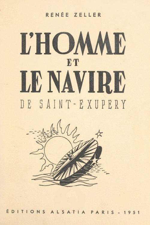 ebook cover of L'homme et le navire d'Antoine de Saint-Exupéry, by Renee Zeller