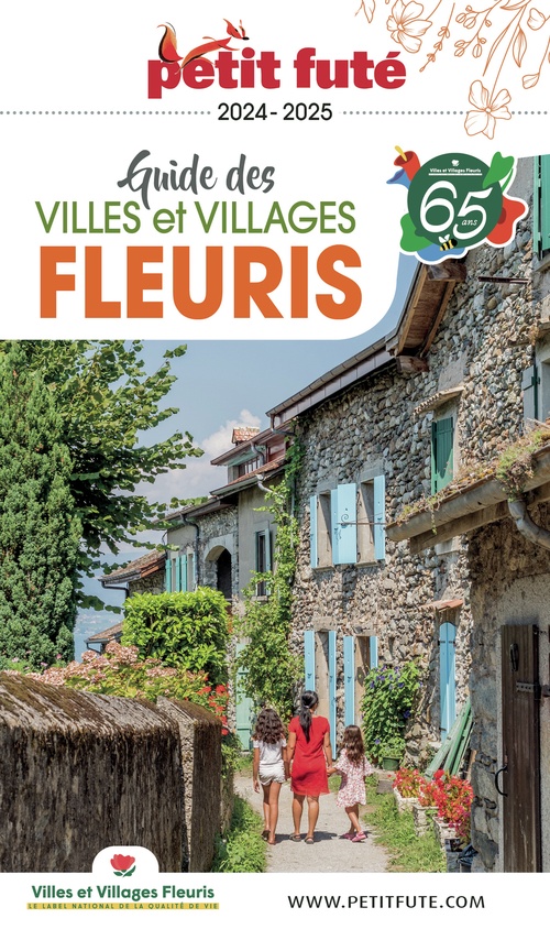 Couverture ebook de VILLES ET VILLAGES FLEURIS 2024/2025 Petit Futé, de Collectif petit futé