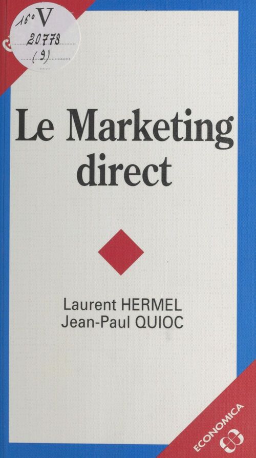 Couverture ebook de Le Marketing direct, de Hermel/Quioc