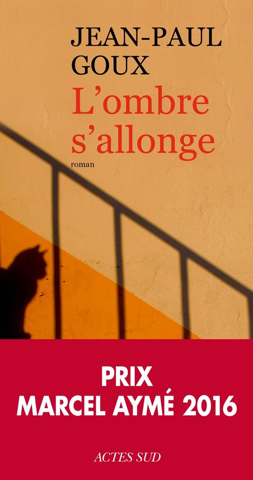 Couverture ebook de L'ombre s'allonge, de Goux Jean-Paul