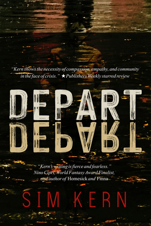 ebook cover of Depart, Depart!, by Sim Kern