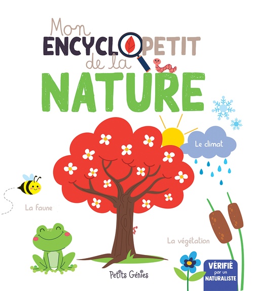 Couverture ebook de Mon encyclopetit de la nature, de Claire Chabot