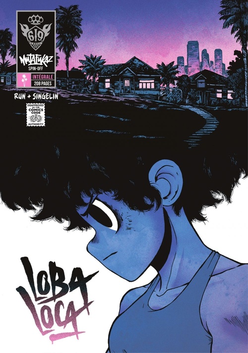 ebook cover of Mutafukaz ' Loba Loca, by RUN, Guillaume Singelin