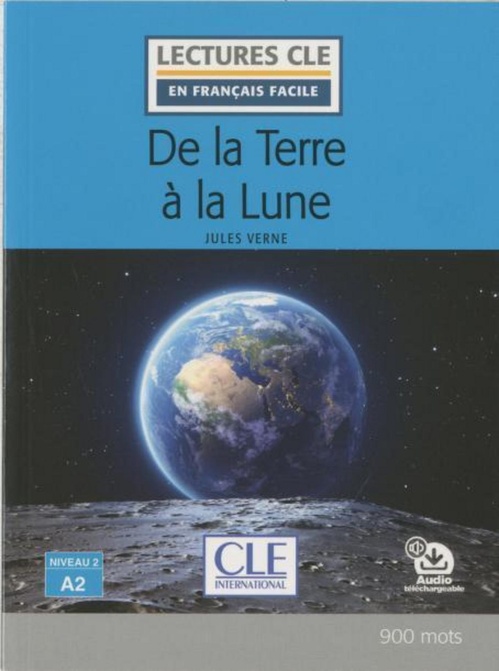 Couverture ebook de De la Terre à la Lune, de Jules Verne