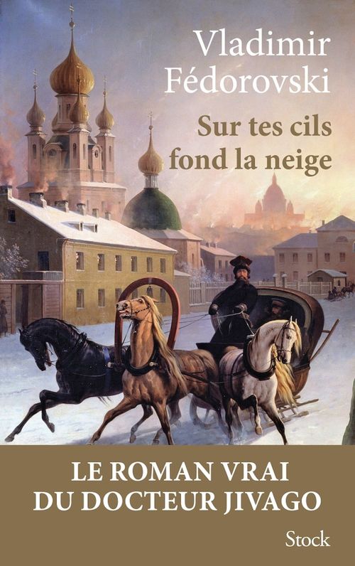 Couverture ebook de Sur tes cils fond la neige, de Vladimir Fédorovski