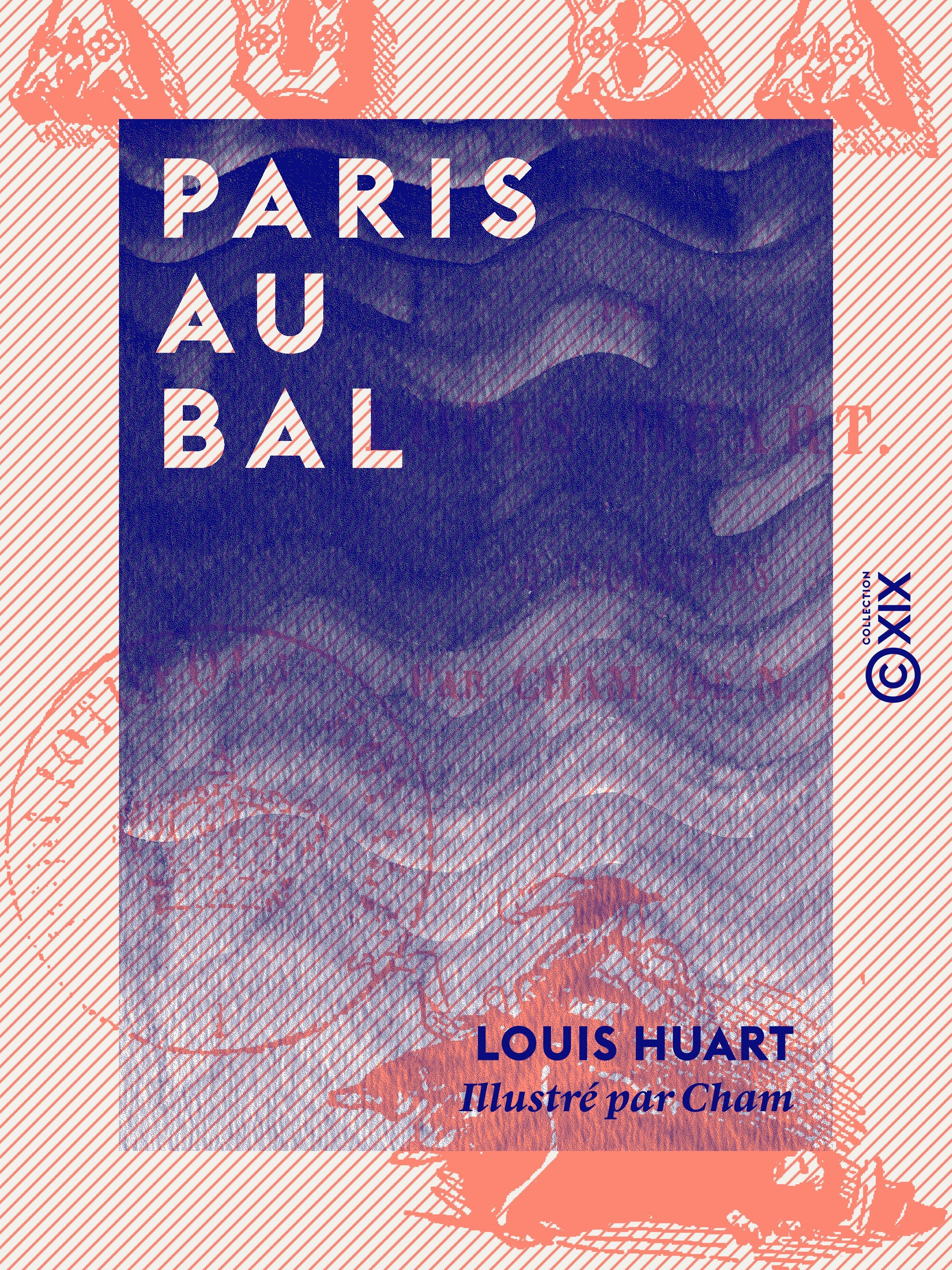 ebook cover of Paris au bal, by Louis Huart