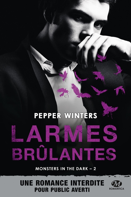 ebook cover of Monsters in the Dark, T2 : Larmes brûlantes (édition Canada), by Pepper Winters