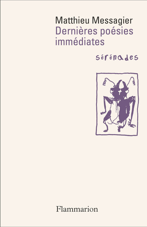 Couverture ebook de Dernières poésies immédiates, de Matthieu Messagier