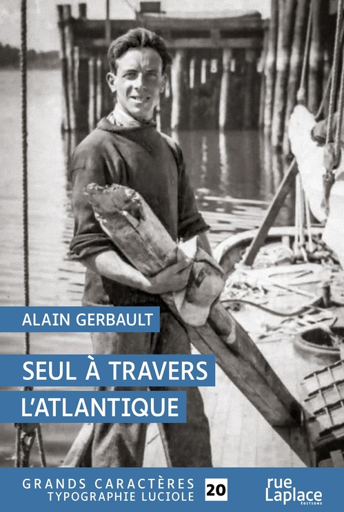 ebook cover of Seul à travers l'Atlantique, by Alain Gerbault