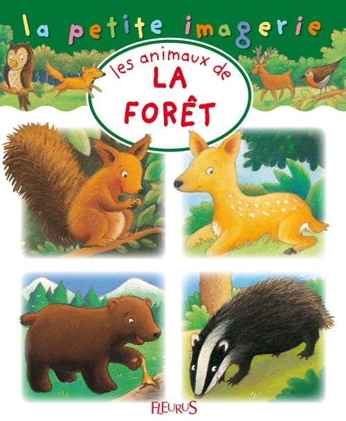 Couverture ebook de Les animaux de la forêt, de Beaumont, Desmoinaux