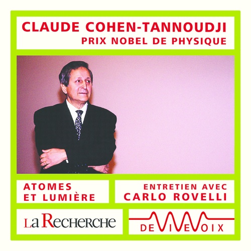 audiobook cover of Atomes et lumière, by Claude Cohen-Tannoudji, Carlo Rovelli