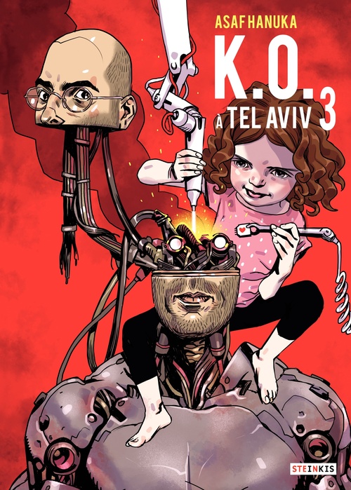 Couverture ebook de K.O. à Tel Aviv - Tome 3, de Asaf Hanuka