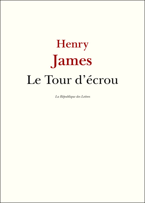 Couverture ebook de Le Tour d'écrou, de Henry James