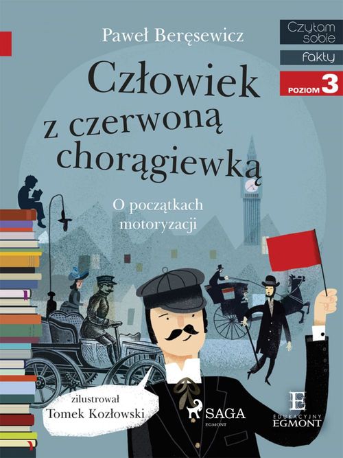 ebook cover of Czlowiek z czerwona choragiewka, by Pawel Beresewicz