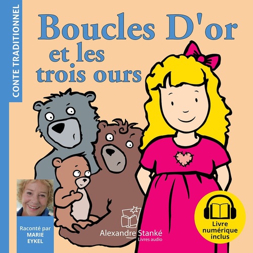 audiobook cover of Boucles D'or et les trois ours, by Robert Southey