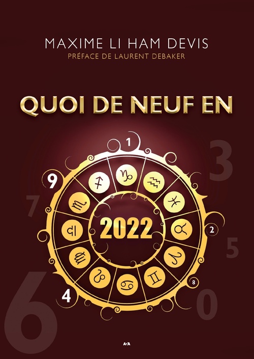 Couverture ebook de Quoi de neuf en 2022, de Maxime Li ham devis