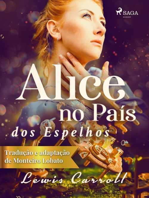 Couverture ebook de Alice no País dos Espelhos, de Lewis Carroll