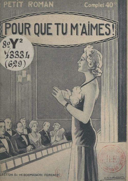 ebook cover of Pour que tu m'aimes !, by Marthe Doranne
