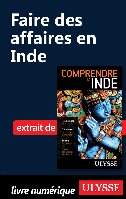Couverture ebook de Faire des affaires en Inde, de Mathieu Boisvert