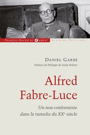 Couverture ebook de Alfred Fabre-Luce, de Daniel Garbe
