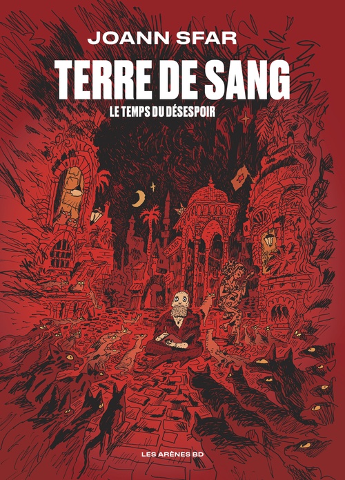 Couverture ebook de Terre de sang - Le temps du désespoir, de Joann Sfar