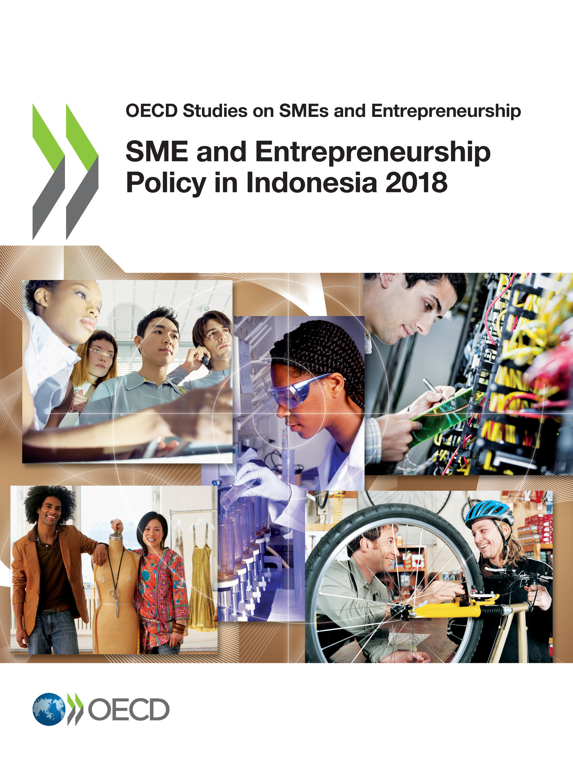 Couverture ebook de SME and Entrepreneurship Policy in Indonesia 2018, de Collectif